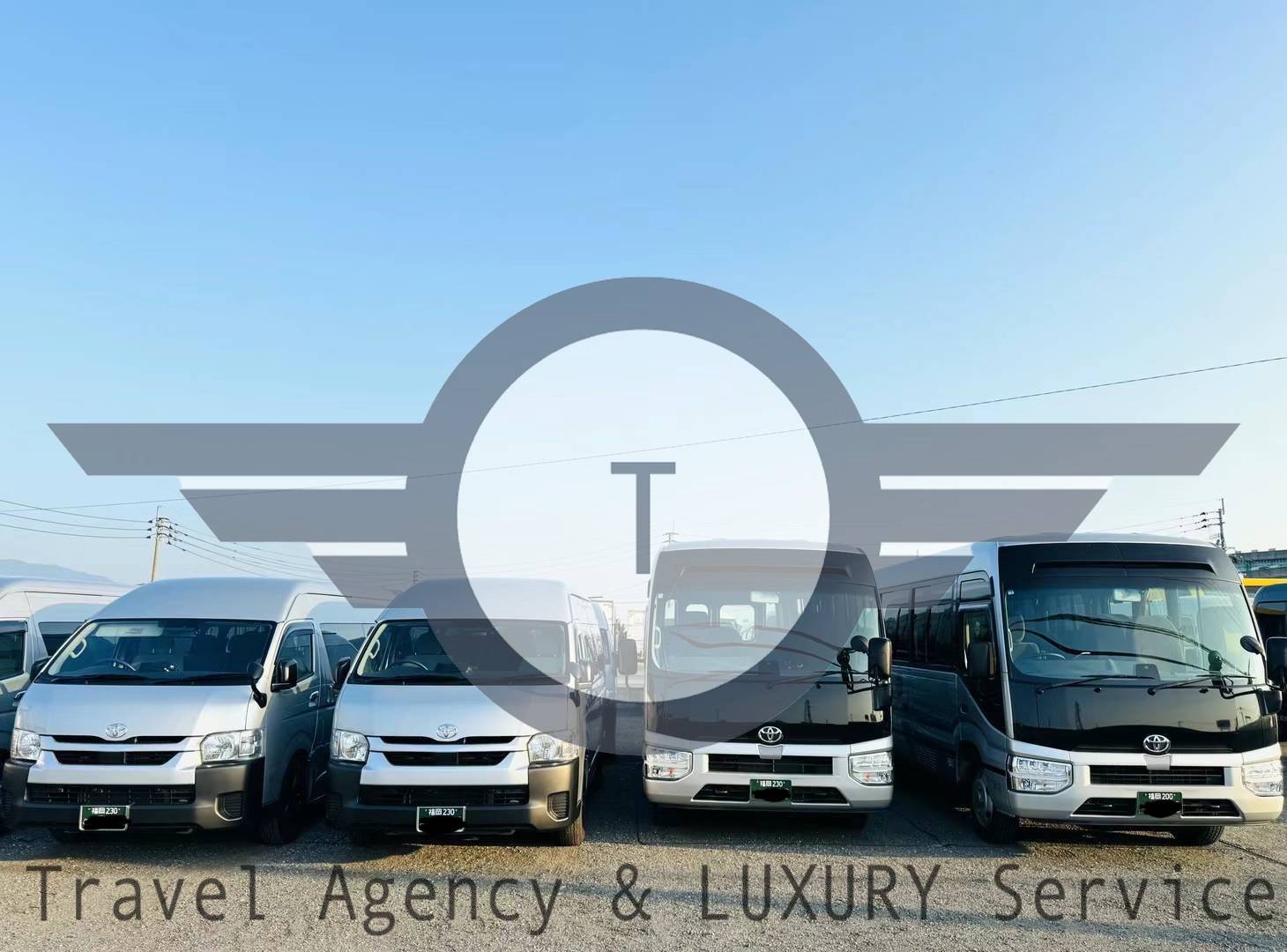 TOYOTA Hiace COMMUTER 10人车(普通话司机)*大阪*(绿牌-合法营运车辆)